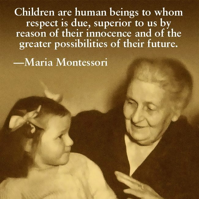 Dr Maria Montessori and Child